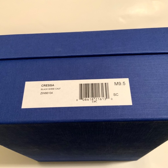 Stuart Weitzman Cressa Black Leather Cork Wedge Platform Sandal Summer Heels 9.5 - Picture 5 of 6